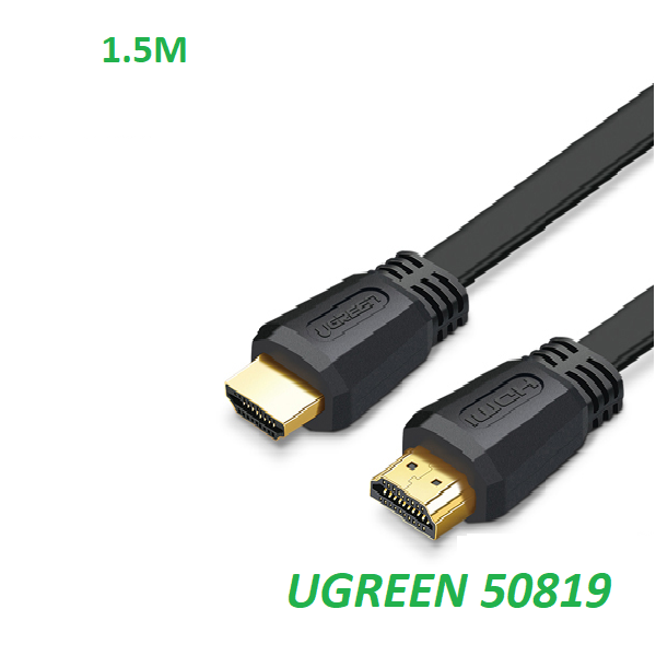 Cáp HDMI 2.0 dài 1m hỗ trợ độ phân giải Full HD chính hãng Ugreen 40408 