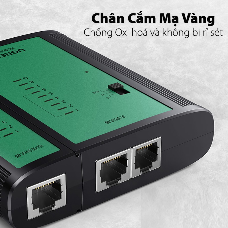 Máy test mạng Ugreen, Network Cabe Tester Ugreen 10950