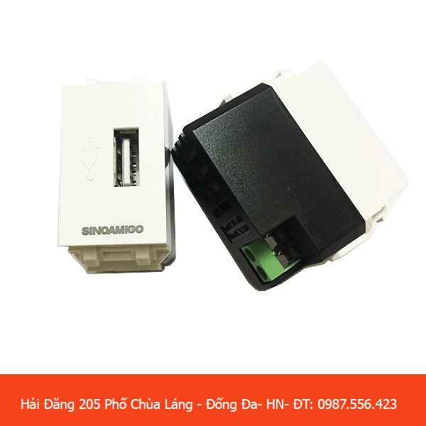 Nhân sạc ổ cắm USB 2.0 