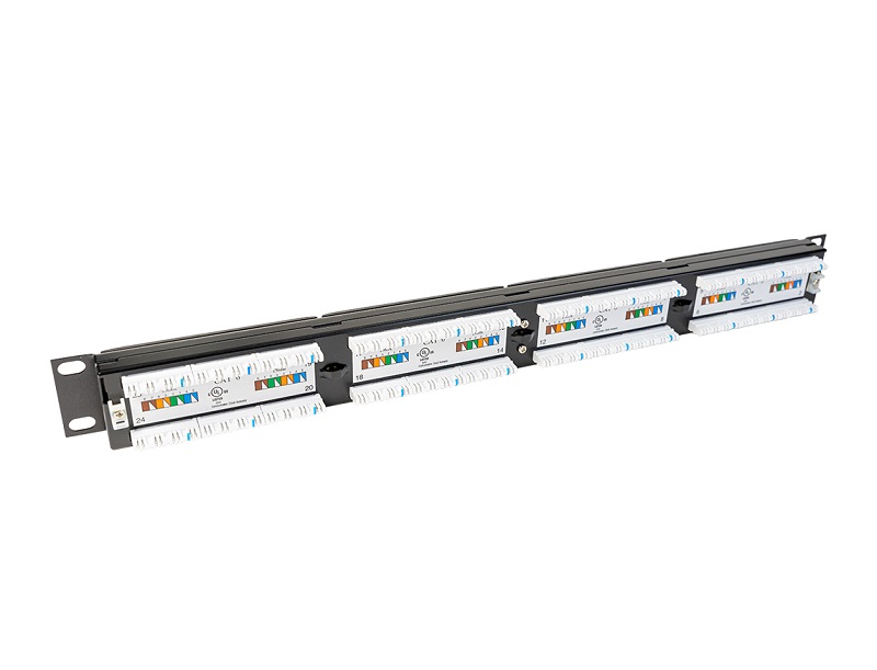 Patch Panel Cat.5e UTP 1U 24P 19inch mã 1402-03019 Chính hãng DINTEK 