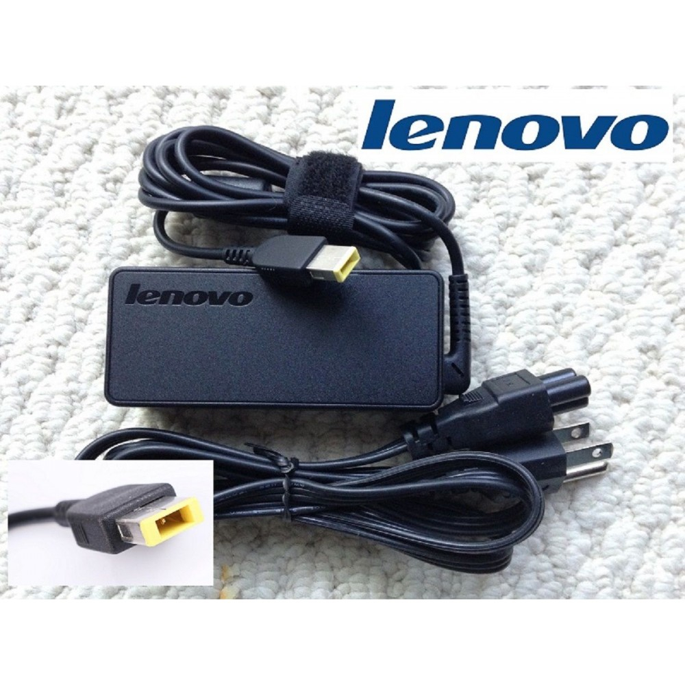 Sạc Laptop Lenovo. chân vuông 20V-3.25A-65W - lenovo 3.25