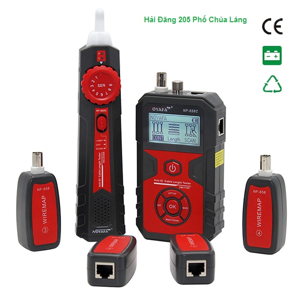 Máy test mạng đa năng Noyafa NF-858C