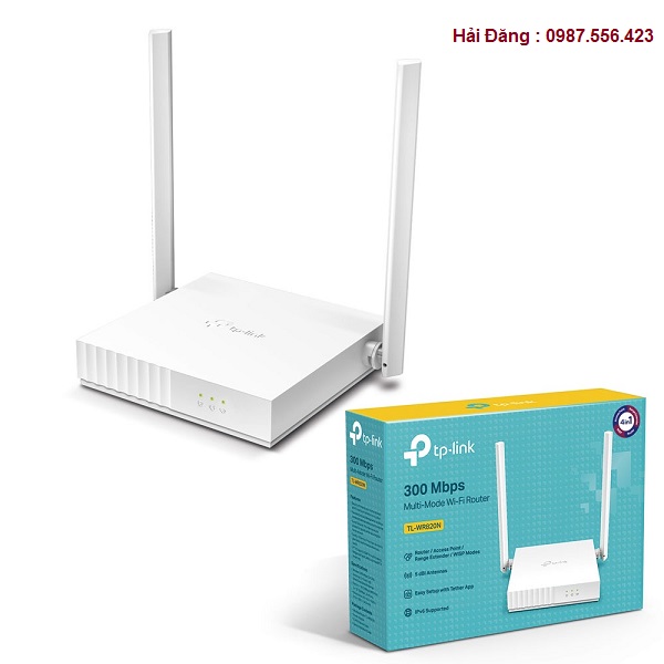 Bộ phát sóng wifi TP-Link TL-WR820N Wireless N300Mbps