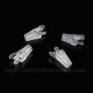 Đầu chụp mạng RJ45 cat6 nhựa trong