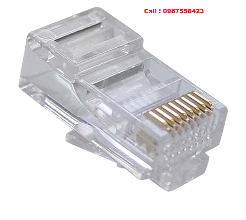 Đầu bấm mạng xuyên thấu cat5e commscope