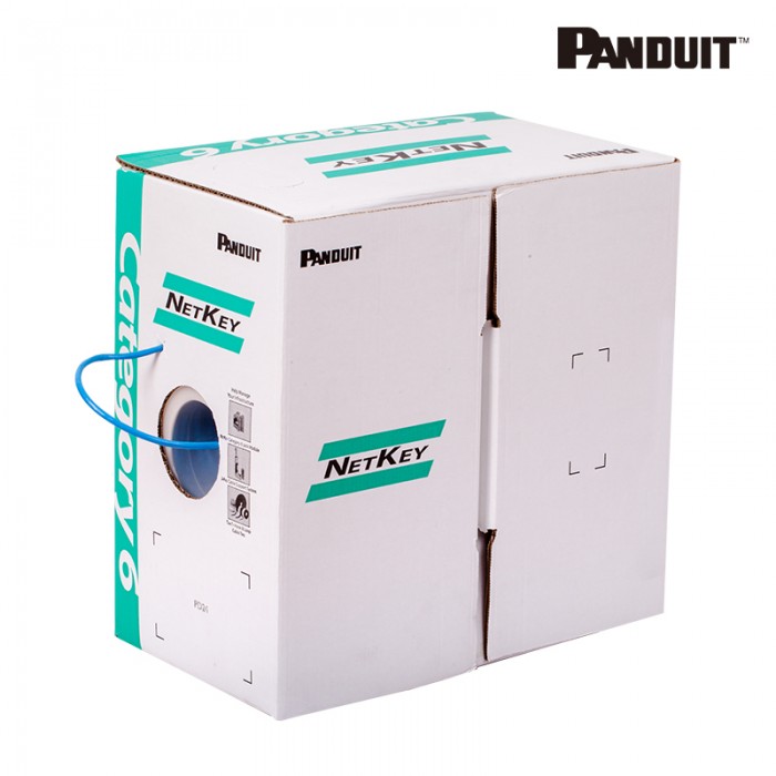Cáp Mạng PANDUIT NUC5C04BU-C CAT 5E U/UTP 4 Pair 24AWG CM-PVC Màu Xanh