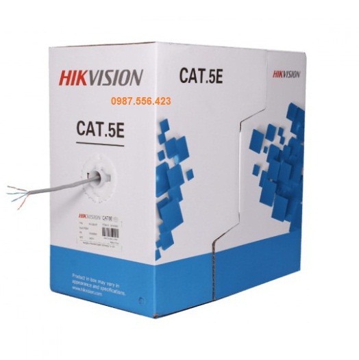 Dây Cáp mạng CAT6 BC HIKVISION DS-1LN6-UE-W Dây Cáp mạng CAT6 BC HIKVISION DS-1LN6-UE-W