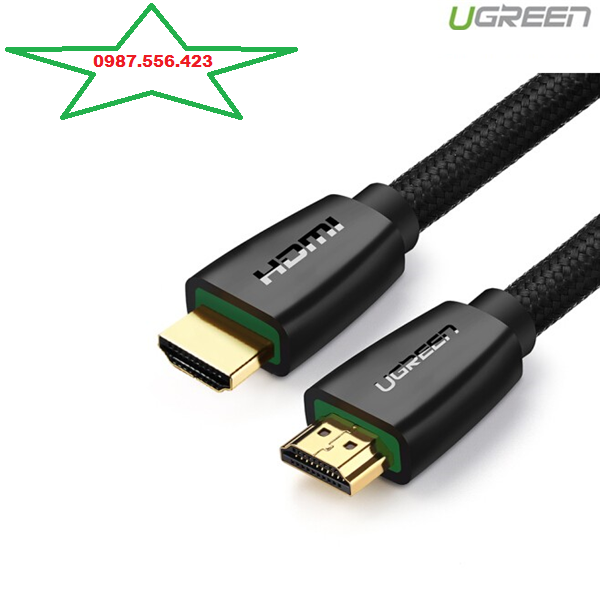 Cáp HDMI 2.0 dài 15m hỗ trợ full HD 4Kx2K chính hãng Ugreen 40416