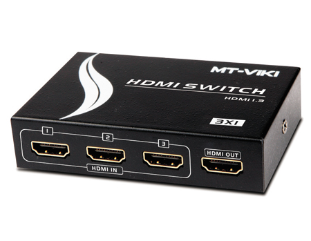 Swicth HDMI 3 ports MT-viki model MT-SW301-M 