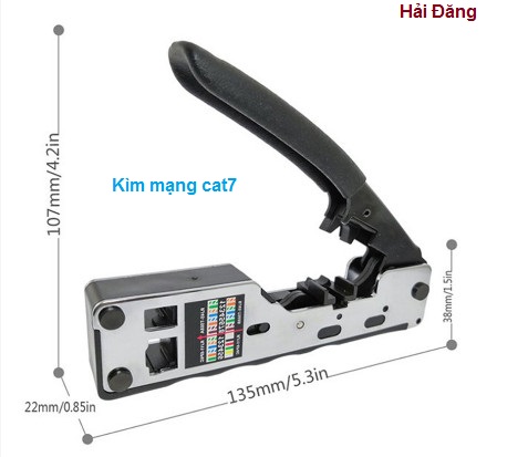 Kìm bấm dây mạng đa năng RJ45 Cat7 Cat6A  cao cấp