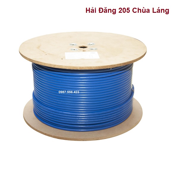 Cáp mạng cat7 SFTP chống nhiễu Sino màu xanh