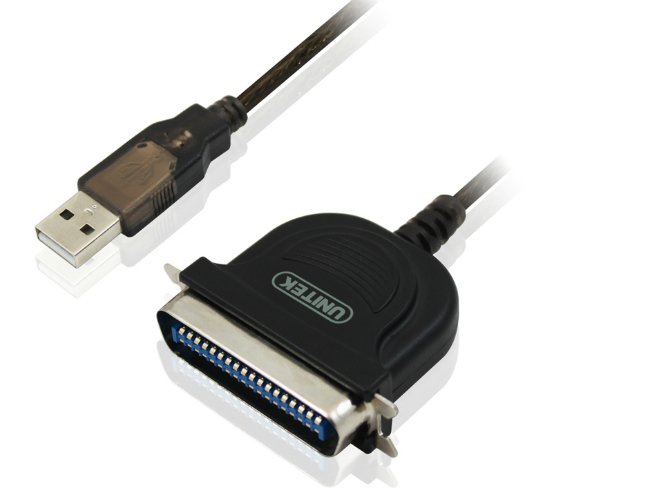 Cáp máy in usb to Paralell Unitel Y-120