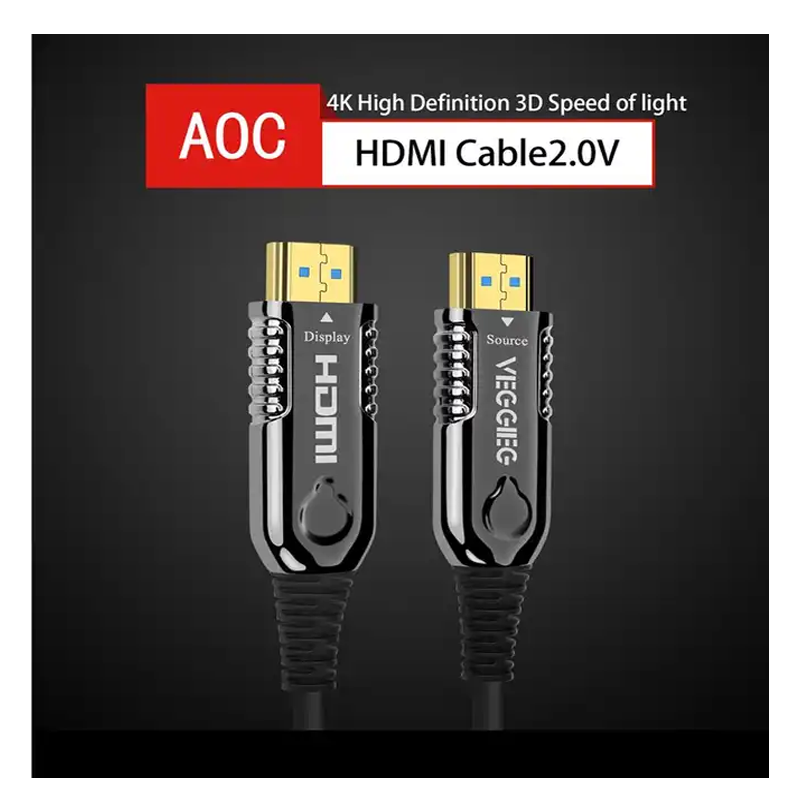 Dây Cáp HDMI 2.0 lõi Quang dài 25m chuẩn 4K/60hz hàng chính hãng Veggieg mã VH711