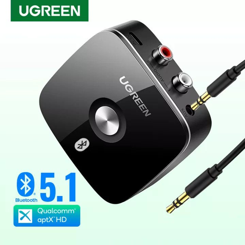 Thiết bị thu tín hiệu Bluetooth 5.1 Ugreen 40759 dùng cho Loa, Amply, có APTX HD Chính Hãng CM106