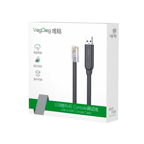 Cáp lập trình Console USB to RJ45 V-U403 Veggieg