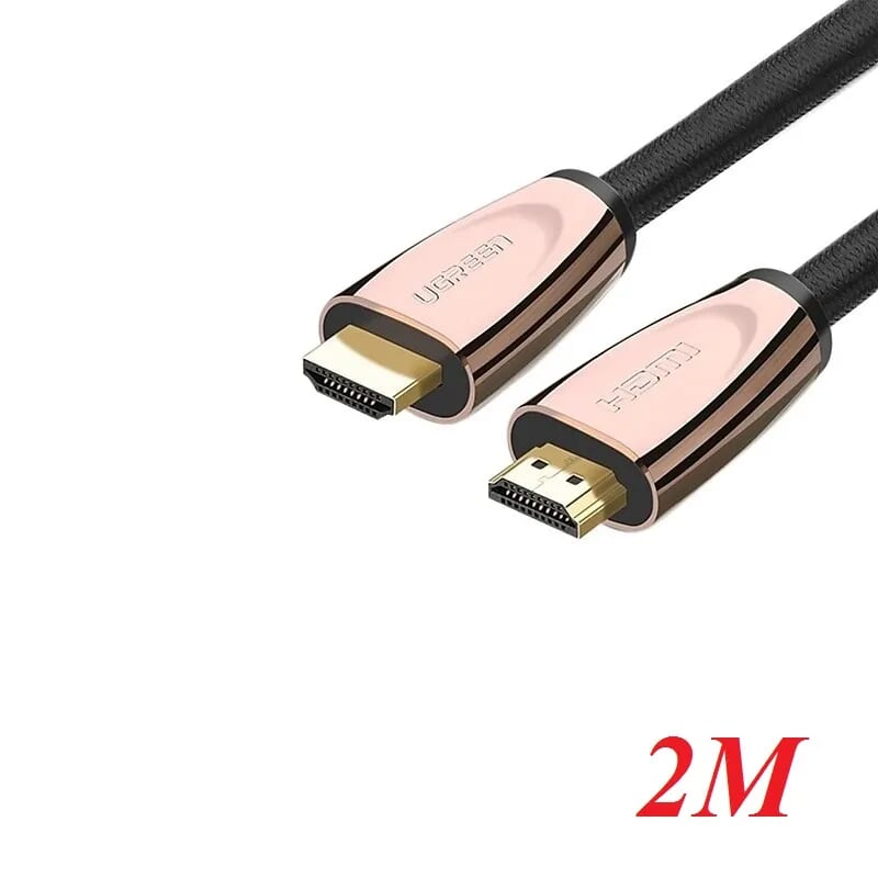 Cáp HDMI 2.0 dài 2M cao cấp hỗ trợ Ethernet hình ảnh chuẩn 4K chính hãng Ugreen 30603