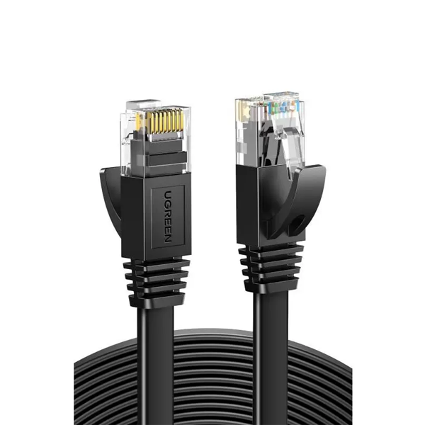 Dây mạng cat6 20m Dẹt, màu Đen Ugreen 50181 