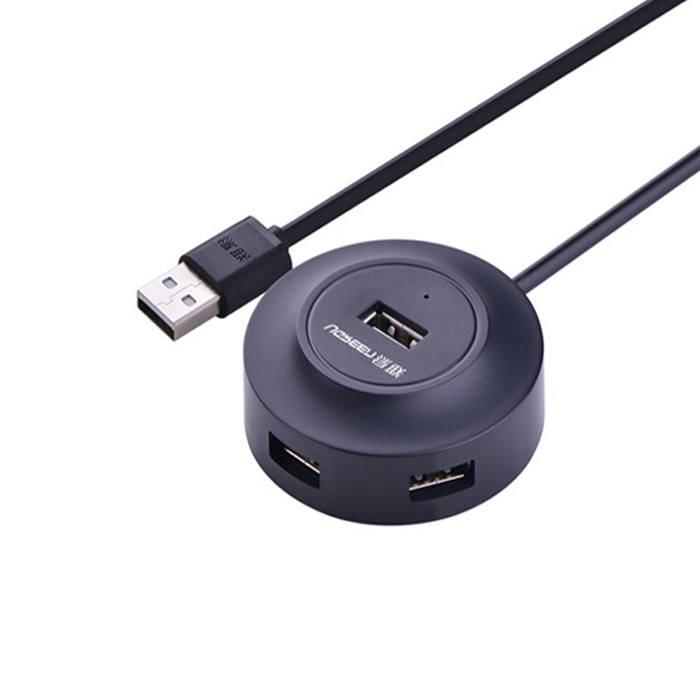 Thiết bị hub chia 4 cổng USB 2.0 Ugreen 20277 màu đen cao cấp