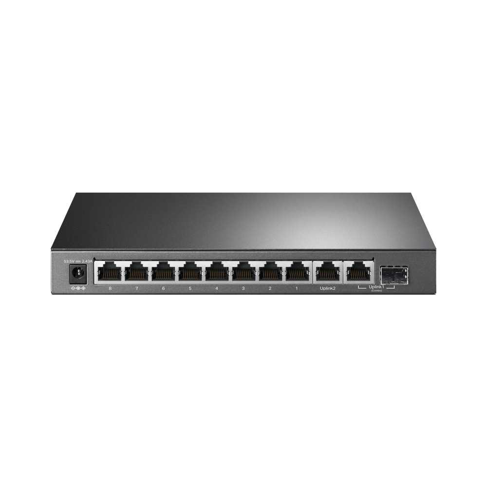 Switch chia mạng 10-Port Gigabit Desktop Switch with 8-Port PoE+, Switch TL-SG1210MP