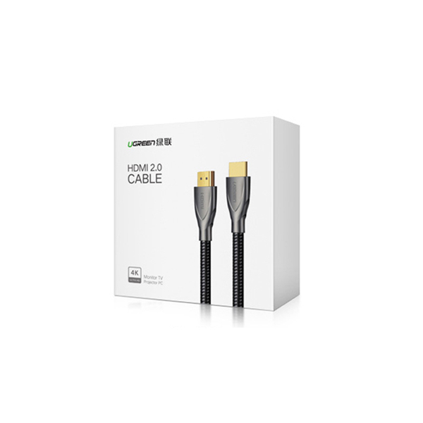 Cáp HDMI 2.0 5m chuẩn 4K 60Hz Ugreen 50110 đầu nối mạ vàng 