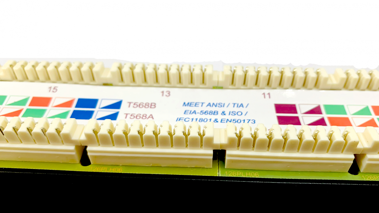 Patch panel 24-port CAT6 UTP Alantek 302-201601-24AB chuẩn USA hàng chính hãng