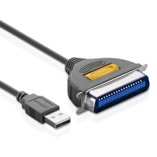 Cáp máy in USB to LPT IEEE 1284 dài 2m chính hãng Ugreen 20225 cao cấp