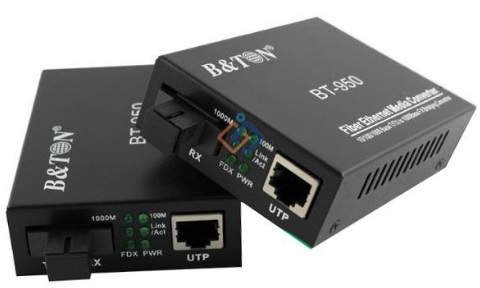 Bộ chuyển đổi quang điện BTON BT 950GS-20 2 cổng SFP 2 cổng mạng RJ45