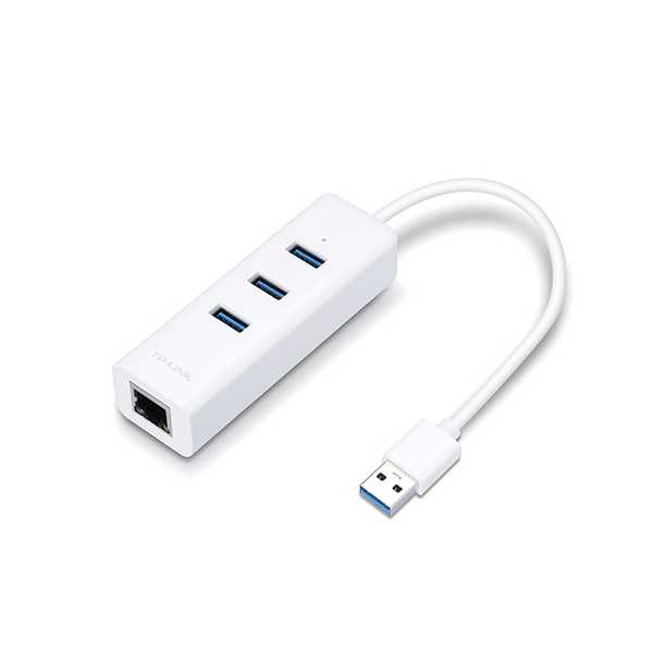 TP-Link UE330 Bộ Chuyển Đổi USB Sang Cổng Mạng, Tích Hợp Hub USB 3.0 3 Cổng