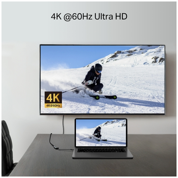 TP-Link UA520C Bộ Chuyển Đổi USB Type-C Sang HDMI, Hình Ảnh Sắc Nét 4K