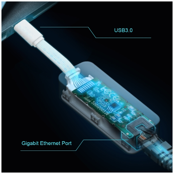 TP-Link UE300C Bộ Chuyển Đổi USB-C Sang RJ45, Kết Nối Mạng Gigabit Ổn Định