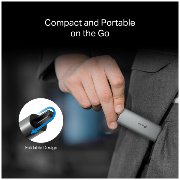 TP-Link UE302C Bộ Chuyển Đổi USB Type-C Sang Ethernet 2.5Gbps, Kết Nối Siêu Nhanh