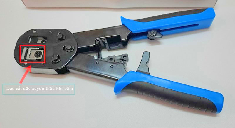 Kềm bấm mạng Xuyên Thấu Dintek 6102-01021 chính hãng Kềm bấm mạng Xuyên Thấu Dintek 6102-01021 chính hãng