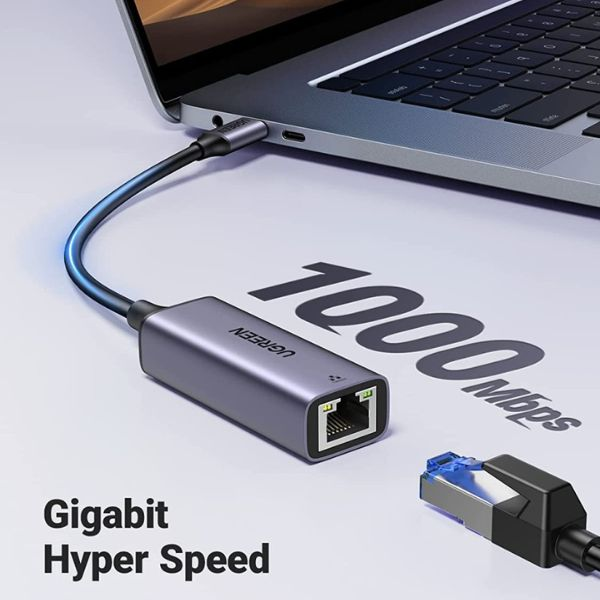 Cáp Chuyển Đổi Usb c Tốc Độ Cao 2500mbps Cho macbook ipad pro Ugreen 25052 Cáp Chuyển Đổi Usb c Tốc Độ Cao 2500mbps Cho macbook ipad pro Ugreen 25052